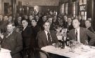 Dinner at Wadsley Bridge Working Men's Club, The Grange, Halifax Road, c. 1951