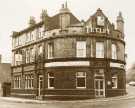 Norfolk Arms Hotel, Nos. 195-199 Carlisle Street at the junction with (right) Gower Street