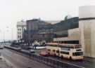 Arundel Gate showing (l. to r.) Central Library, Lyceum Theatre (before renovation) and Crucible Theatre