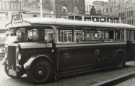 Sheffield Transport bus No. 143 in Fitzalan Square