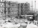 Park Hill Redevelopment Area, Part 1: [Park Hill Flats construction]. Block A showing (centre right) Park Hill School