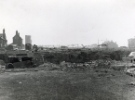 Park Hill Redevelopment Area, Part 1: [Park Hill Flats construction]. Foundations for Block A, northern section 