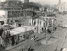 Park Hill Redevelopment Area, Part 1: [Park Hill Flats construction]. Foundations of boiler house and Garchey station