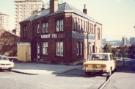 Carballoy Steel (former premises of Hill Brothers (Horn Handles) Ltd., Horn Handle Works), No. 32 Broom Close, Sharrow and junction with (foreground) Club Garden Road