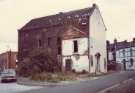 Derelict property, junction of St. Charles Street and Baldwin Street, c.1983