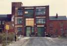 Derelict premises, junction of Hurst Road and Humble Road