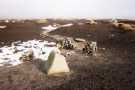 Site of US Air Force Boeing RB-29A Superfortress plane crash, Higher Shelf Stones, Bleaklow, Derbyshire