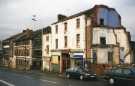 Demolition of shops on Broad Street showing (left) former premises of Nos. 57 - 67 Frank Cobb and Co. Ltd., silversmiths, Howard Works