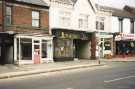 Shops on Abbeydale Road showing No. 361 Beech House, antique furniture and Frankie's cafe and bistro