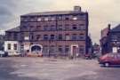 Former premises of Henry Dixon Ltd., confectionery manufacturers, Britannia Works, Love Street showing (left) Cater Kitchen Equipment Ltd., catering equipment suppliers, No. 14 Corporation Street