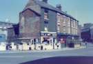 London Road at the junction with Boston Street showing (right) The Lansdowne Hotel, Nos. 2 - 4 Lansdowne Road and (left) Buy 'N' Sell Centre, domestic appliances dealer