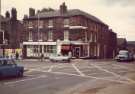 Phoenix Bookshop and The Edward Mayor Gallery, No. 265 Glossop Road and (right) Nos. 59 - 65 Upper Hanover Street