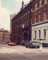 Hutton's Buildings former premises of William Hutton and Sons, electro plate manufacturer, Orange Street from West Street