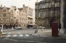 Junction of (foreground) Pinfold Street, (right) West Street, (centre) Leopold Street showing (right) Education Department offices