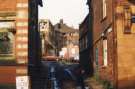 Portland Lane from West Street at the side of (left) the Beehive Hotel, No. 240 West Street