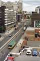 View from John Atkinson Ltd. multi storey car park of Charter Row looking towards Charter Square showing (centre left) Milton House (latterly Westfield House and (top left) Telephone House