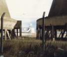 View from beneath the cooling towers, at the former Blackburn Meadows Power Station