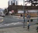 Cambridge Street (top left) at the junction of (left) Barkers Pool and (right) Division Street