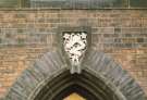 Archway and carved stonework, former Notre Dame High School, Cavendish Street