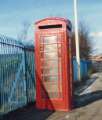 Telephone box, Archer Road, opposite junction with Fraser Road