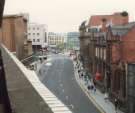 Flat Street looking towards Fitzalan Square showing (right) General Post Office