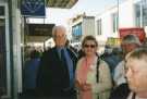 Councillor Patricia Midgley (1937 - 2000) and Mr Don Midgley at the Pensioners Parliament, Blackpool, Lancashire