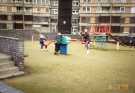 Children's playground, Talbot and Cliffe tower blocks, Norfolk Park Flats, Kenninghall Mount