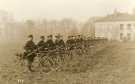 Probably No. 6 Platoon, 1st West Riding Divisional Cyclist Company, British Expeditionary Force, France