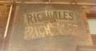 Wall advertisement for 'Richdales Rich Ales' [brewed by] John Richdale and Co. Ltd., Britannia Brewery, Bramall Lane