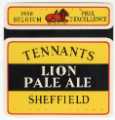 View: t16148 Beer label for Lion Pale Ale [brewed by] Tennant Brothers Ltd., Exchange Brewery, Bridge Street