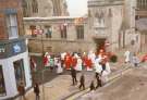 Bishop's conference, St. Marie's RC Cathedral, Norfolk Row at junction with (right) Norfolk Street, 1980s