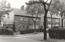 View: u11351 Foxglove Road at the junction of (foreground) Wincobank Avenue, Flower Estate, High Wincobank 