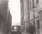 View: u11390 Library van in Tudor Place between (left) the Lyceum Theatre and (right) the Central Library