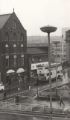 View: u11442 View from High Street of Fitzalan Square showing No. 7 the former Bell Hotel and No. 9 Coral, bookmakers