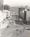 View: u11450 Furnival Street from Charter Square looking towards Furnival Square showing (right) Debenhams, departmental store