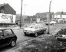 View: u11563 Junction of (centre) Staniforth Road, (foreground) Woodbourn Road and (top centre) Roundel Street showing (centre) the former Primitive Methodist Mission Hall