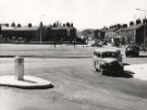 View: u11631 Roundabout from (foreground) Granville Road showing (top centre) St. Mary's Road