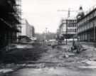 View: u11635 Road works on Moorhead (later Furnival Gate) looking towards The Moor