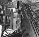 View: u11739 Cutlery workshop, Pond Farm House, Stannington Road showing stone staircase, ground floor