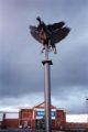 View: u11800 Drakes Descent Sculpture by Walenty Pytel, Drakehouse Retail Park