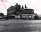 View: u11820 Albion Hotel (latterly the Mill Tavern public house), Nos. 2 - 4 Earsham Street showing (left) John Heath and Sons, funeral directors from Burngreave Road