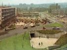 View: u11853 Charter Square showing (left) Pauldens Ltd., department store