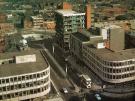 View: u11857 Furnival Gate looking towards Furnival Square showing (top) Norfolk Park flats