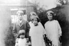 View: u11871 Stella Bolsover (born 1917) on right and brother and 3 sisters