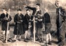 View: u11921 Children from Sharrow Lane School engaged in a surveying project in Millhouses Park showing (far right) their teacher, Mr Godfrey