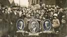 Royal visit of the Duke of York [later King George VI] to the Hadfield Works