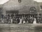 Visit of The Hon. Edmund Barton (1849-1920) Q.C. and other members of the Australian delegation to the East Hecla Works of Hadfields Ltd., Sheffield