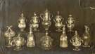 Collection of Spanish glass possibly from Parkhead House (home of Sir Robert Hadfield)