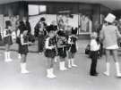 Majorettes in Sheffield city centre 