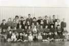 Class from possibly Chantrey School and Oakes Park School, Hemsworth Road, Norton, c.1963